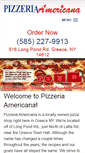 Mobile Screenshot of pizzeria-americana.com